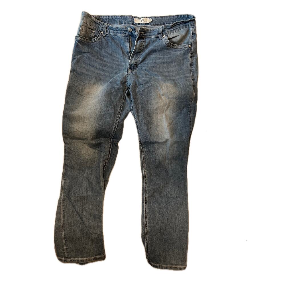 Refinery Republic Straight Leg Blue Jeans Mens 40x32